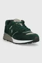 Σουέτ αθλητικά παπούτσια Polo Ralph Lauren Trackstr 200 πράσινο
