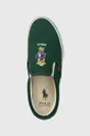 πράσινο Πάνινα παπούτσια Polo Ralph Lauren Keaton