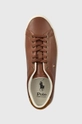 marrone Polo Ralph Lauren sneakers in pelle LONGWOOD