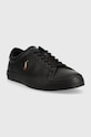 Шкіряні кросівки Polo Ralph Lauren Longwood 816884372002.001 чорний AW22