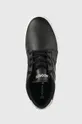 μαύρο Δερμάτινα αθλητικά παπούτσια Lacoste