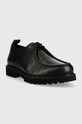 Pepe Jeans półbuty skórzane Trucker Wallaby M PMS10307.999 czarny AW22