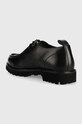 Obuwie Pepe Jeans półbuty skórzane Trucker Wallaby M PMS10307.999 czarny