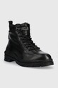 Pepe Jeans buty skórzane PMS50225.999 czarny AW22