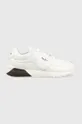 bianco Pepe Jeans sneakers in pelle No22 22 Bass M Uomo
