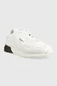 Pepe Jeans sneakers in pelle No22 22 Bass M bianco