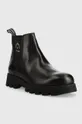 Kožené topánky chelsea Karl Lagerfeld Terra Firma čierna