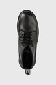 Шкіряні черевики Karl Lagerfeld чорний KL11850.000