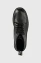 črna Usnjeni nizki škornji Karl Lagerfeld