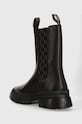 Παπούτσια Δερμάτινες μπότες τσέλσι Karl Lagerfeld Trekka Mens KL25260.000 μαύρο