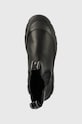Δερμάτινες μπότες τσέλσι Karl Lagerfeld Trekka Mens μαύρο KL25260.000