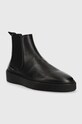 Кожаные полусапоги Karl Lagerfeld Flint KL53340.000 чёрный AW22