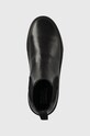 Кожаные полусапоги Karl Lagerfeld Flint чёрный KL53340.000