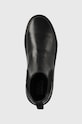 Karl Lagerfeld sztyblety skórzane FLINT czarny KL53340.000