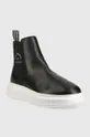 Ψηλές μπότες Karl Lagerfeld μαύρο