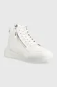 Δερμάτινα αθλητικά παπούτσια Karl LagerfeldKAPRI RUN λευκό