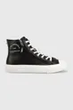 μαύρο Δερμάτινα ελαφριά παπούτσια Karl Lagerfeld Kampus Iii Ανδρικά
