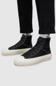 Πάνινα παπούτσια AllSaints Douglas Script High Top Ανδρικά