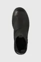μαύρο Δερμάτινες μπότες τσέλσι Wrangler