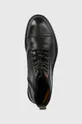 μαύρο Δερμάτινα παπούτσια Wrangler