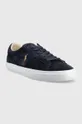 Σουέτ αθλητικά παπούτσια Polo Ralph Lauren σκούρο μπλε