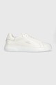 Gant sneakers din piele Joree mic de statură alb 25631330.G29