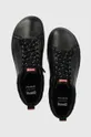 μαύρο Δερμάτινα αθλητικά παπούτσια Camper Peu Pista Gm Ανδρικά