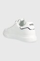 Boty Kožené sneakers boty Pepe Jeans EATON PMS30896 bílá
