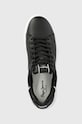 Kožené sneakers boty Pepe Jeans EATON černá PMS30896