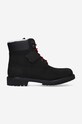 Kožené členkové topánky Timberland 6 Premium Fur/Warm Lin jemné zateplenie čierna A2EDY