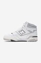 Boty Kožené tenisky New Balance BB650RWC BB650RWC bílá