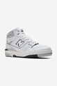 Kožené tenisky New Balance BB650RWC bílá BB650RWC