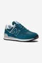 tyrkysová Sneakers boty New Balance U574CE2