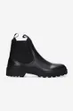black A.P.C. leather chelsea boots Chelsea Adrien Men’s