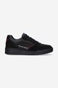 Filling Pieces sneakers din piele întoarsă Curb Line mic de statură negru 48328162046