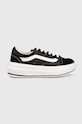 Tenisky Vans Old Skool semišová kůže černá VN0A7Q5EBA21