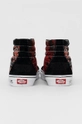 Πάνινα παπούτσια Vans Sk8-hi Starnger Things  Πάνω μέρος: Υφαντικό υλικό, Δέρμα σαμουά Εσωτερικό: Υφαντικό υλικό Σόλα: Συνθετικό ύφασμα