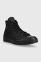 Converse leather trainers Chuck 70 Tonal Leather A00732C black AW22