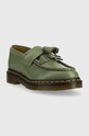 Кожаные мокасины Dr. Martens Adrian YS DM27759384 зелёный AW22