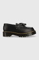 Dr. Martens mocasini de piele Adrian Bex platformă negru DM26957001