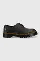 negru Dr. Martens pantofi de piele 1461 Bex Ds Pltd Unisex