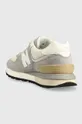 New Balance sneakers U574LGRG  Uppers: Textile material, Natural leather, Suede Inside: Textile material Outsole: Synthetic material