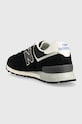 Încălțăminte New Balance sneakers din piele U574BK2 negru