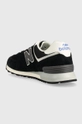 New Balance sneakersy skórzane U574BK2 Cholewka: Skóra zamszowa, Wnętrze: Materiał tekstylny, Podeszwa: Materiał syntetyczny