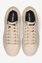beige Raf Simons leather sneakers Orion