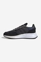 Shoes adidas Originals leather sneakers Retropy F2 HQ1898 black
