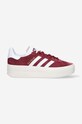 adidas Originals sneakersy Gazelle Bold niska bordowy HQ6892