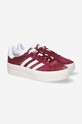 adidas Originals sneakersy Gazelle Bold HQ6892 bordowy