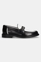 Δερμάτινα μοκασίνια Filling Pieces Loafer Polido 44233192024 μαύρο AW24