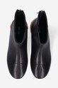 Raf Simons leather ankle boots black HR780009L